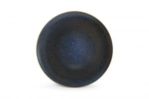 Assiette plate 27cm bleu Ash