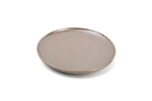 Assiette plate 26,5cm pearl Concha