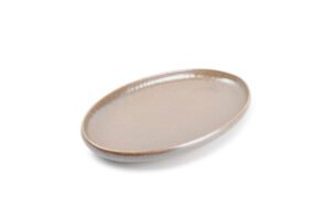Plat à servir  35,5x22cm pearl Concha