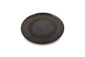 Assiette plate 30cm golden Ostra