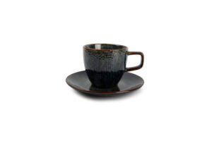 Tasse 20cl et soucoupe 14,5cm saphir Mielo