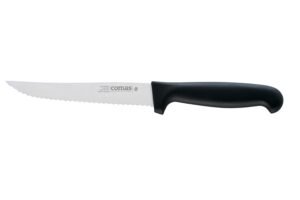 COUTEAU À CÔTELETTE GRAFIT NOIR 130MM