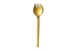 TENEDOR ARROZ LAB VINTAGE ORO 18/10