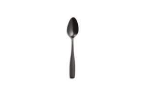CUILLÈRE À DESSERT FLEUR DE LYS VINTAGE NOIR 18/10