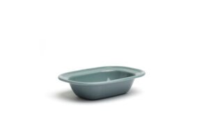 CUENCO RECTANGULAIRE ÉTAIN GRIS 16CM