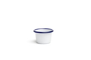VASO DIPEAR PELTRE BLANCO/AZUL Ø6 H4cm
