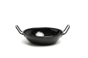 POÊLE HONDA 2 ASAS ÉTAIN NOIR Ø18CM