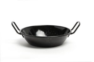 POÊLE HONDA 2 ASAS ÉTAIN NOIR Ø20CM