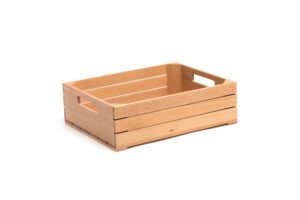 CAJA RECTANGULAR MADERA BUFFET GN 1/2 34x28x10cm