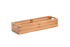 CAJA RECTANGULAR MADERA BUFFET GN 2/4 54,5x17,6x10cm