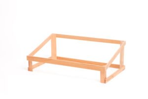 SUPPORT ALZADOR BOÎTE BOIS BUFFET GN 32,5X53X18CM