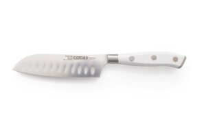 COUTEAU SANTOKU MARBLE BLANC 125MM