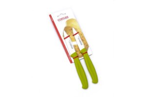 BLISTER 2 CUCHILLO PELADOR VERDE (7536)