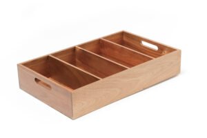 CESTA CUBIERTOS MADERA 32,5x53x10cm