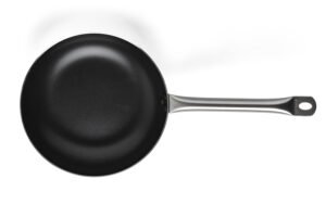 POÊLE ALUMINIUM VULCANO MANGO INOX HAUTE ANTIADHERENTE 3MM Ø40